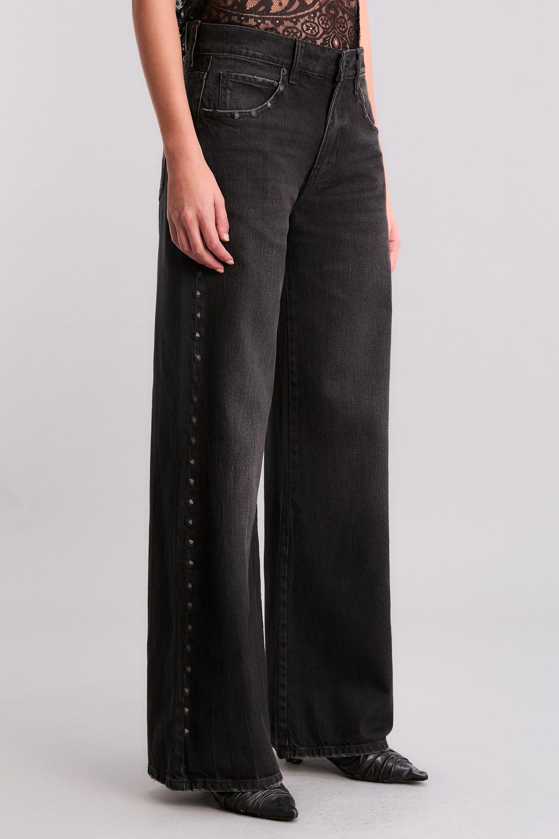 VAQUEROS NEGROS FUNKY PREMIUM TRASH 